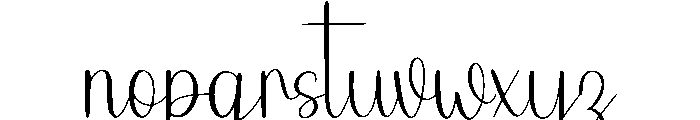 Dreamback Font LOWERCASE
