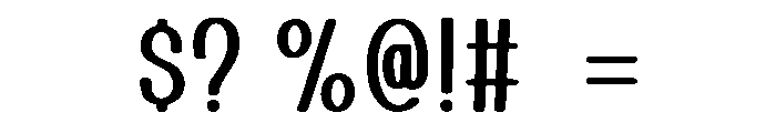 Dreamcore Regular Font OTHER CHARS