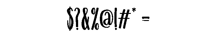 Dreamer Valentine Regular Font OTHER CHARS