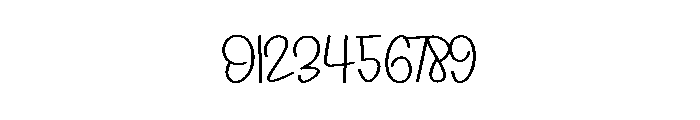 Dreaming Birthdays Font OTHER CHARS