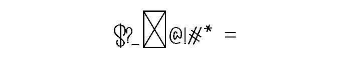 Dreaming Birthdays Font OTHER CHARS
