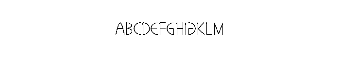Dreaming Birthdays Font UPPERCASE