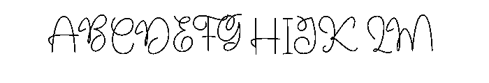Dreaming Bridesmide Font UPPERCASE