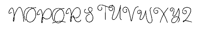 Dreaming Bridesmide Font UPPERCASE