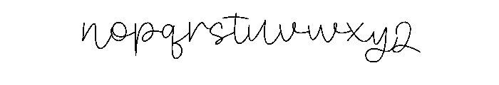 Dreaming Bridesmide Font LOWERCASE