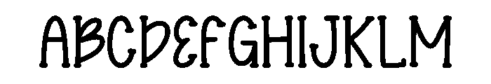 Dreaming College Regular Font UPPERCASE
