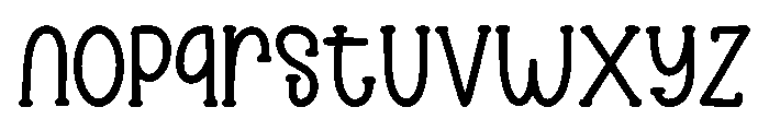 Dreaming College Regular Font LOWERCASE