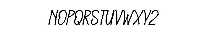 Dreaming Embroidery Font LOWERCASE