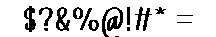 Dreaming Handwriter Font OTHER CHARS
