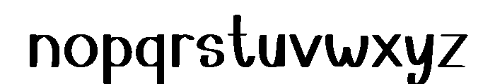 Dreaming Handwriter Font LOWERCASE
