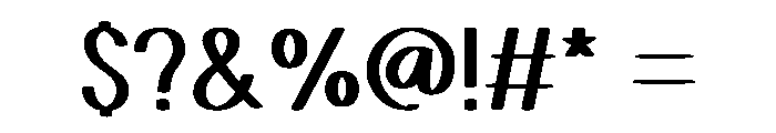 Dreaming Handwriting Font OTHER CHARS