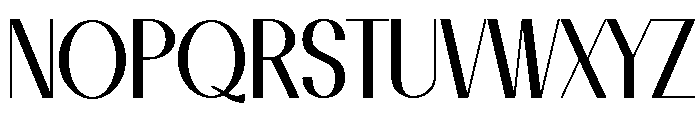 Dreaming Holiday Font UPPERCASE