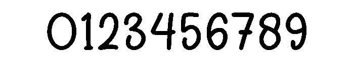 Dreaming Homemade Font OTHER CHARS