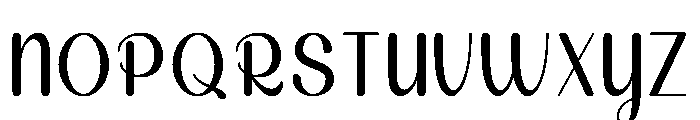 Dreaming Stylish Font UPPERCASE