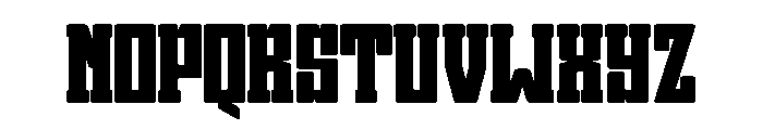 Dreaming Varsity Regular Font UPPERCASE