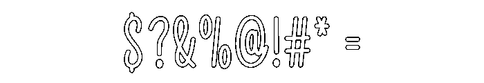Dreams Awesome Font OTHER CHARS