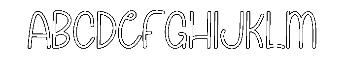 Dreams Awesome Font UPPERCASE