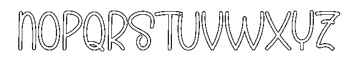 Dreams Awesome Font UPPERCASE