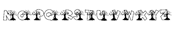 Dreams Tree Font UPPERCASE