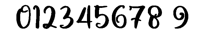 Dreamy Chotaf Regular Font OTHER CHARS