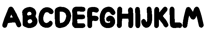 Dreamy Clouds Font UPPERCASE