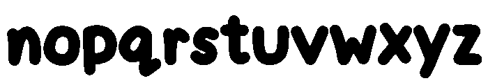 Dreamy Clouds Font LOWERCASE