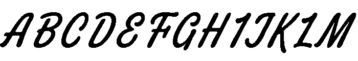 Dreamy Holiday Script Font UPPERCASE