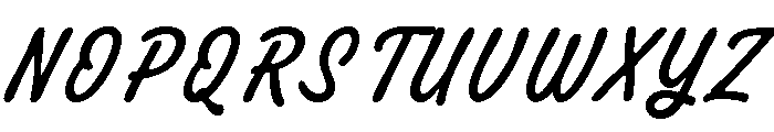 Dreamy Holiday Script Font UPPERCASE