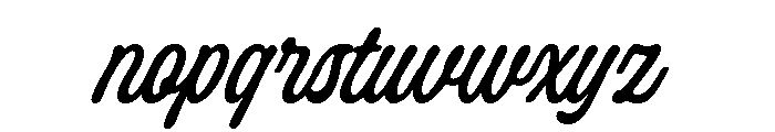 Dreamy Holiday Script Font LOWERCASE