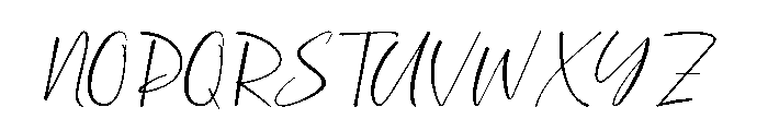 Dreamy Lanie Font UPPERCASE