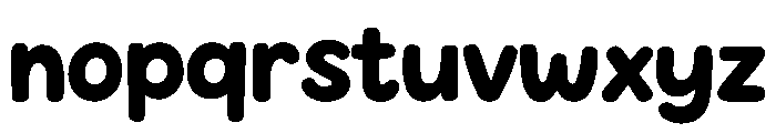 DreamyLavenderSplash Font LOWERCASE