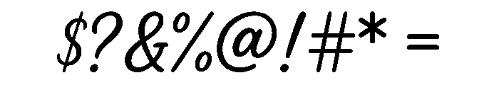 DreamyLetter Font OTHER CHARS