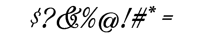 DreamyRomance-Regular Font OTHER CHARS