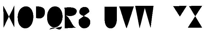 Dreary Single Line 2 Font UPPERCASE