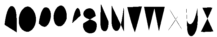 Dreary Single Line 2 Font LOWERCASE