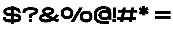 Dreation Bold Font OTHER CHARS