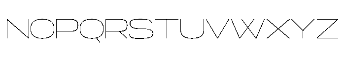 Dreation Thin Font LOWERCASE