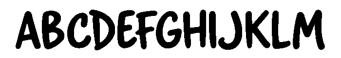 Drefiona Font UPPERCASE