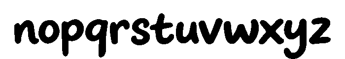 Drefiona Font LOWERCASE