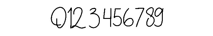 Dribbling Font OTHER CHARS
