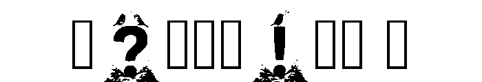 Drift Regular Font OTHER CHARS