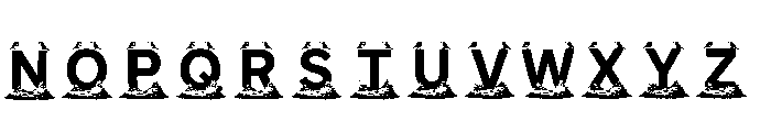 Drift Regular Font LOWERCASE