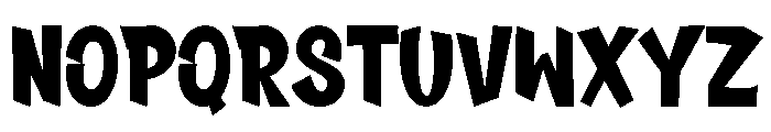 Drift Wood Font LOWERCASE