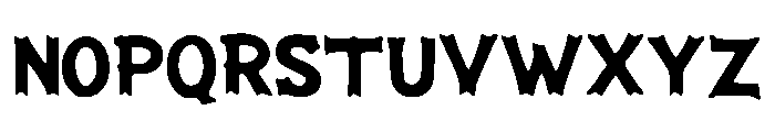 Driftwood_Gull Font LOWERCASE