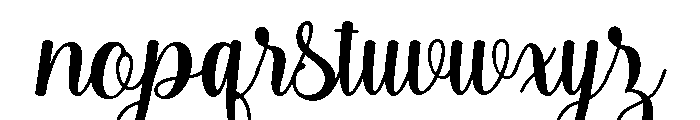 Drighter-Regular Font LOWERCASE