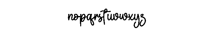 Drighter Font LOWERCASE