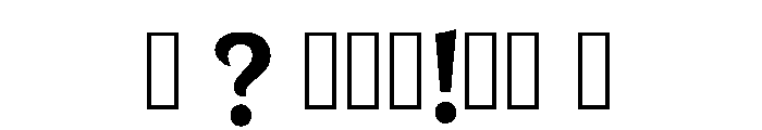 Drill Regular Font OTHER CHARS