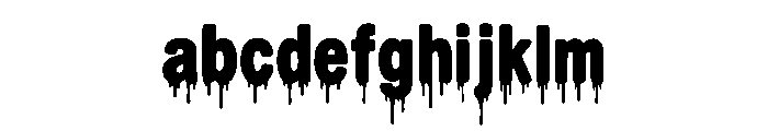 Drip Horror FONT