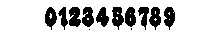 Drip Riot Font OTHER CHARS