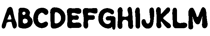 DripFlow Font UPPERCASE